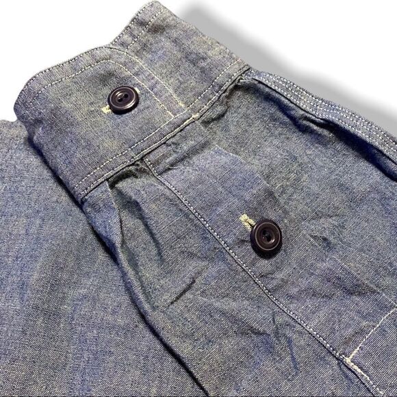 Ralph Lauren Polo Authentic Denim Goods Classic Chambray Shirt size Small - Picture 5 of 11
